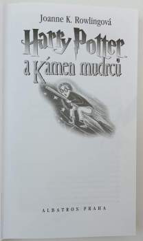 J. K Rowling: Harry Potter a kámen mudrců - 1. VYDÁNÍ