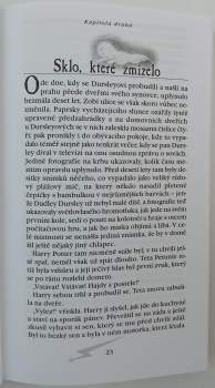 J. K Rowling: Harry Potter a kámen mudrců - 1. VYDÁNÍ