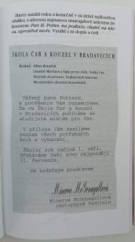 J. K Rowling: Harry Potter a kámen mudrců - 1. VYDÁNÍ