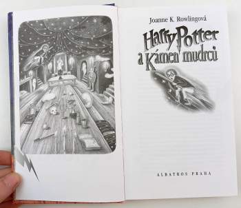 J. K Rowling: Harry Potter a kámen mudrců - 1. VYDÁNÍ