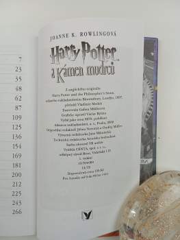 J. K Rowling: Harry Potter a kámen mudrců – DOTISK 1. VYDÁNÍ