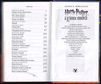 J. K Rowling: Harry Potter a kámen mudrců