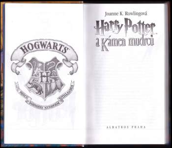 J. K Rowling: Harry Potter a kámen mudrců