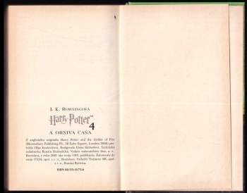 J. K Rowling: Harry Potter a ohnivá čaša