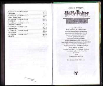 J. K Rowling: Harry Potter a Ohnivý pohár