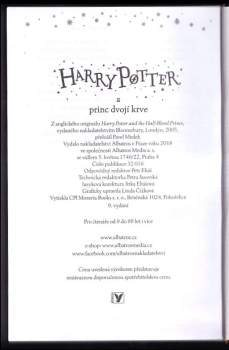 J. K Rowling: Harry Potter a princ dvojí krve