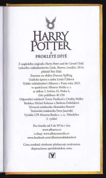 J. K Rowling: Harry Potter a prokleté dítě