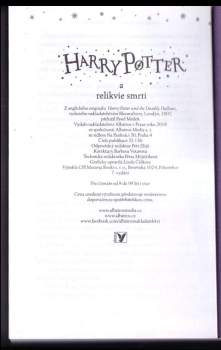 J. K Rowling: Harry Potter a relikvie smrti