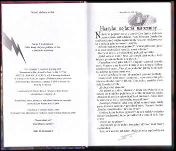 J. K Rowling: Harry Potter a tajemná komnata 1. VYDÁNÍ