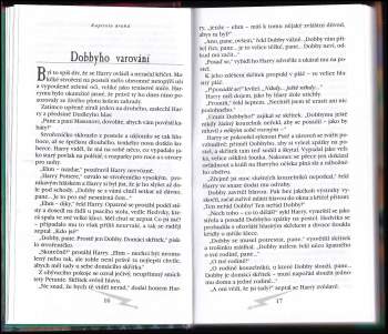 J. K Rowling: Harry Potter a tajemná komnata