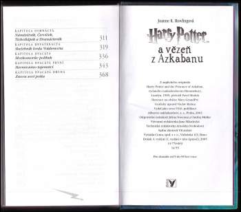 J. K Rowling: Harry Potter a vězeň z Azkabanu