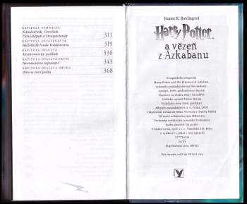 J. K Rowling: Harry Potter a vězeň z Azkabanu