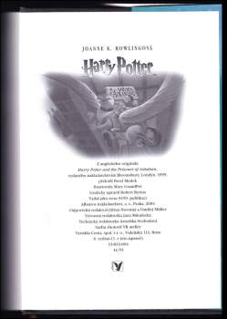 J. K Rowling: Harry Potter a vězeň z Azkabanu