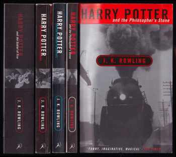 J. K Rowling: Harry Potter New Adult Edition Box Set 1 - 4 - 1. Harry Potter Philosophers Stone 2. Harry Potter And The Chamber of Secrets 3. Harry Potter And The Prisoner of Azkaban 4. Harry Potter And The Goblet of Fire