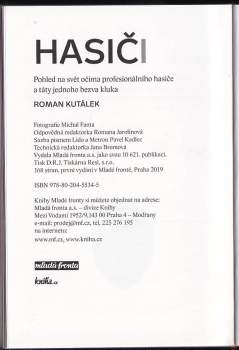 Roman Kutálek: Hasiči
