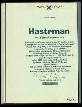 Miloš Urban: Hastrman