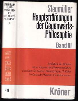 Hauptströmungen der Gegenwartsphilosophie, Band III.