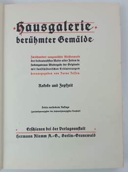 Jarno Jessen: Hausgalerie berühmter Gemälde