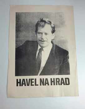 Havel na Hrad - plakát