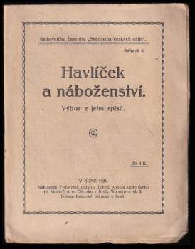 Havlíček a náboženství