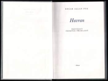 Edgar Allan Poe: Havran