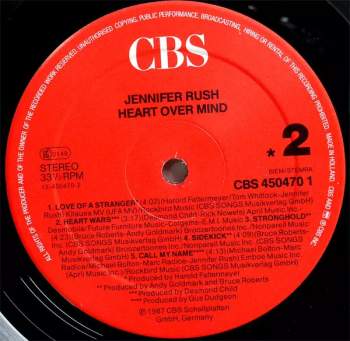 Jennifer Rush: Heart Over Mind