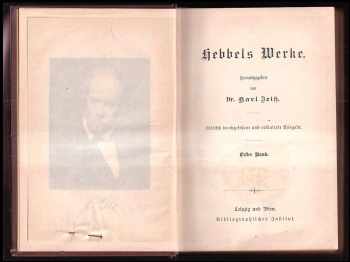 Karl Beik: Hebels Werke Erster Band