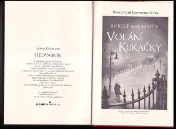 Robert Galbraith: Hedvábník