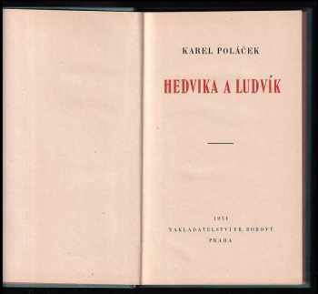 Karel Poláček: Hedvika a Ludvík