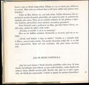 Johanna Spyri: Heidi děvčátko z hor