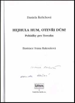 Daniela Řeřichová: Hejhula hum, otevři dům!