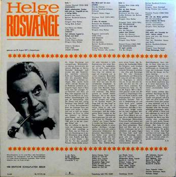 Helge Roswaenge: Helge Rosvænge - Tenor