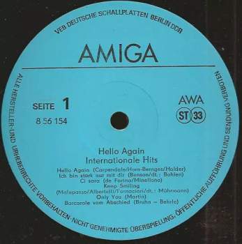 Various: Hello Again - Internationale Hits