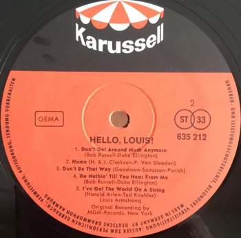 Louis Armstrong: Hello, Louis!