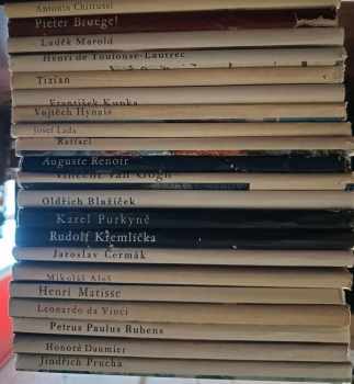 Jaromír Neumann: KOMPLET Umění a architektura 20X Henri Matisse + Leonardo da Vinci + Petrus Paulus Rubens + Honoré Daumier + Jindřich Prucha + Raffael + Auguste Renoir + Vincent van Gogh + Oldřich Blažíček + Karel Purkyně + Rudolf Kremlička + Jaroslav Čermák + Antonín Chittussi + Pieter Bruegel + Luděk Marold + Henri de Toulouse-Lautrec + Tizian + František Kupka + Vojtěch Hynais + Josef Lada