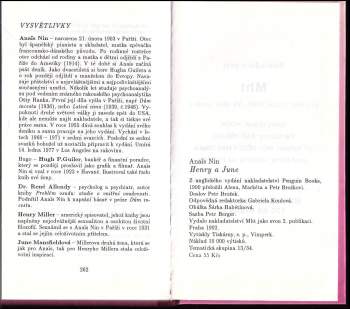 Anaïs Nin: Henry a June