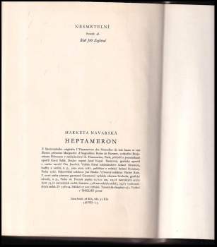 Marguerite: Heptameron