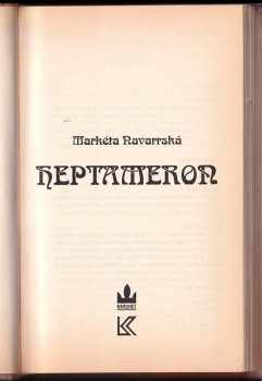 Marguerite: Heptameron