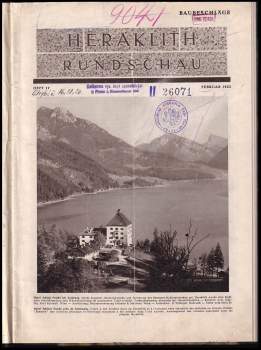 Heraklith-Rundschau NEKOMPLETNÍ ROČNÍK 1952, ČÍSLA 17, 19, 21