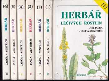Josef Antonín Zentrich: Herbář léčivých rostlin KOMPLET 1-6