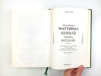 Pietro Andrea Mattioli: Herbář neboli Bylinář