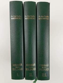 Pietro Andrea Mattioli: Herbář, neboli, Bylinář
