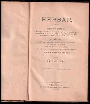 Vladislav Šír: Herbář