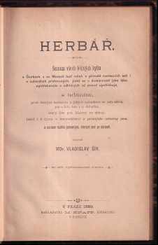 Vladislav Šír: Herbář