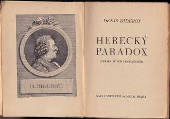 Denis Diderot: Herecký paradox