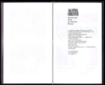 Agatha Christie: Herkulovské úkoly pro Hercula Poirota