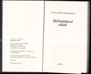 Hana Marie Körnerová: Heřmánkové údolí