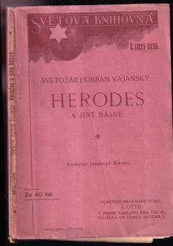 Herodes a jiné básně