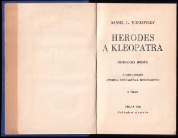 Danylo Lukyč Mordovec‘: Herodes, král židovský