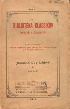 Hérodotos: Herodotovy dějiny